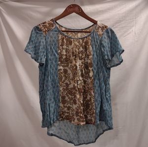 Floral Women's Top, size medium